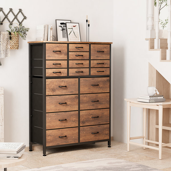 17 Stories Birkle 18 Drawer Dresser Wayfair Canada